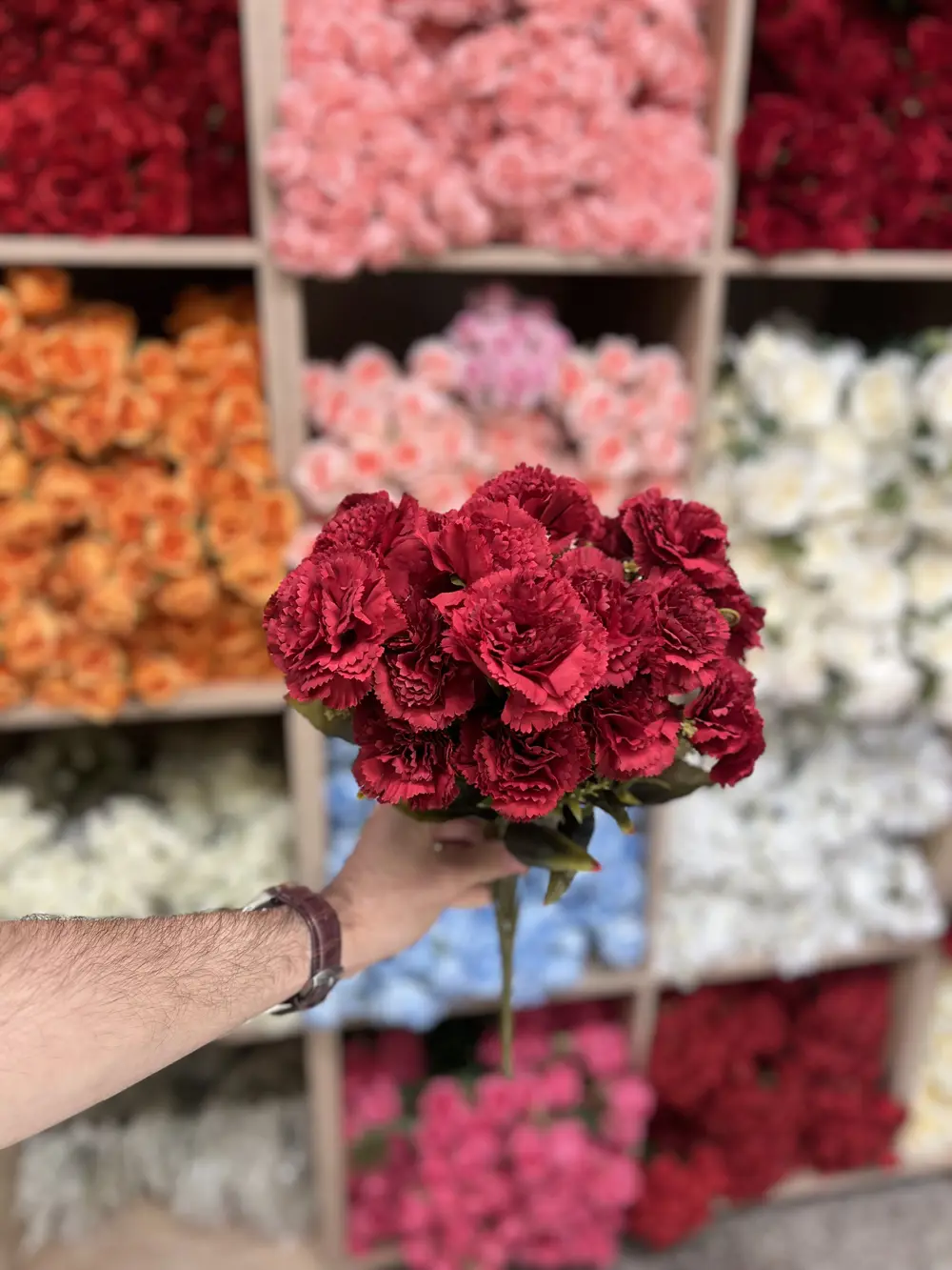 مسكة قرنفل 18 وردة 