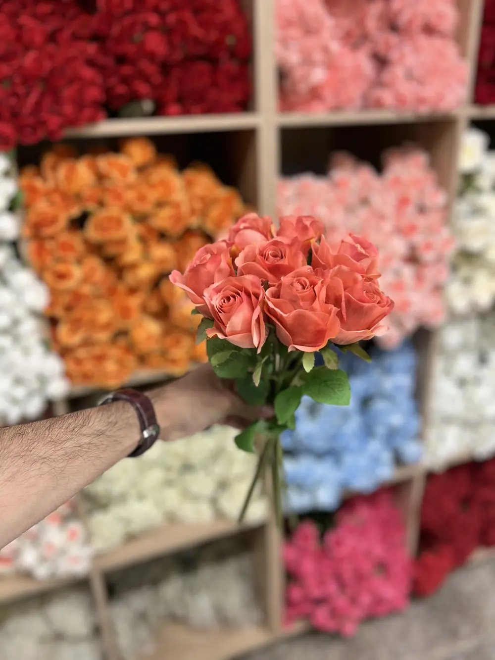 جوري صونده ٨ ورده  بصلي