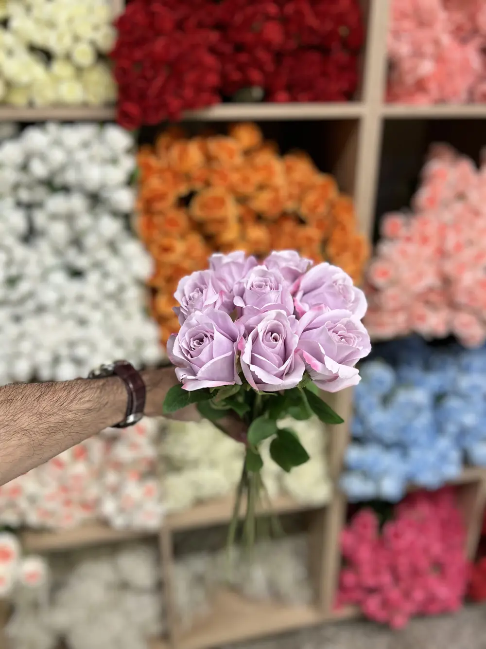 جوري صونده ٨ ورده بنفسجي