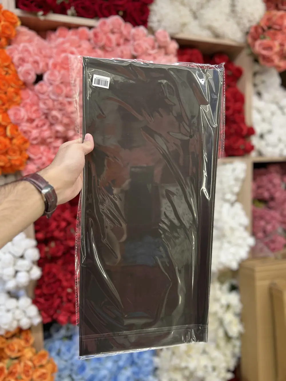 تغليف بوكيات اسود ساده 