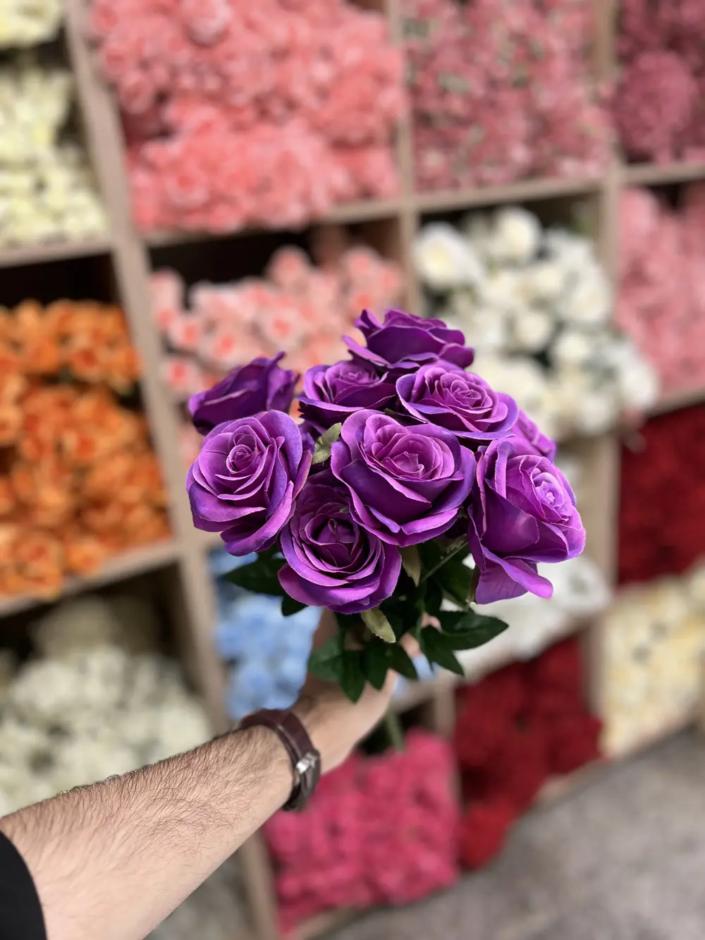 جوري 13 وردة بنفسجي 