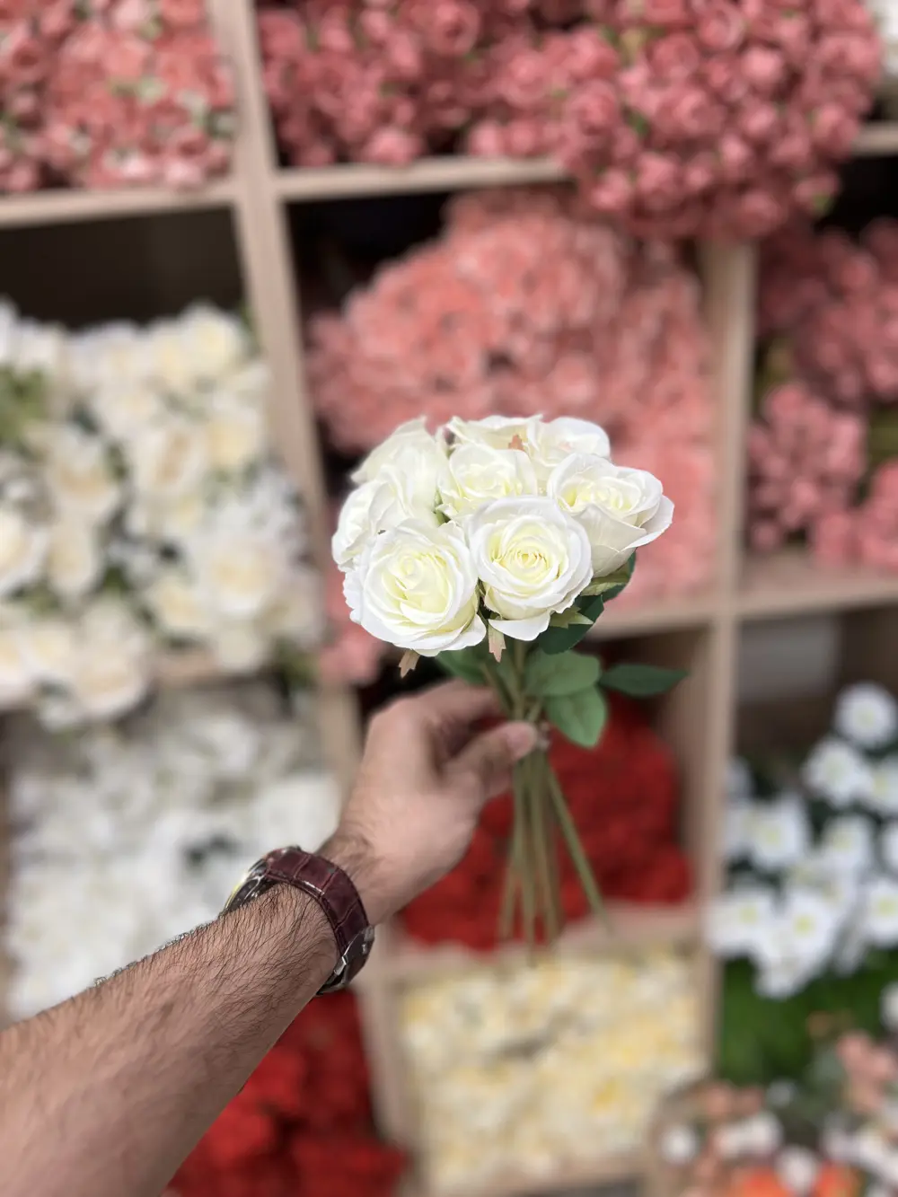 جوري 8 وردة صغير